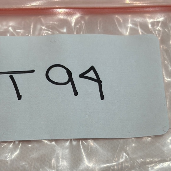 Andrew's Ties Red Geometric Patterned Men's Tie - Made in Italy - Picture 9 of 9